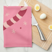 Candy canes geschirrtuch (Viertel Falte)