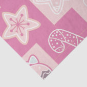 Candy Canes Gingerbrot Men Stars Weihnachten Seidenpapier (Ausschnitt)