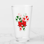 Candy Canes Glas (Rückseite)