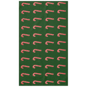 Candy Canes Green Tischdecke (Vorderseite)