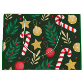 Candy Canes Große Geschenktüte (Vorderseite)