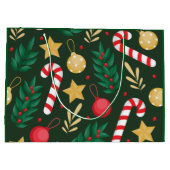 Candy Canes Große Geschenktüte (Rückseite)