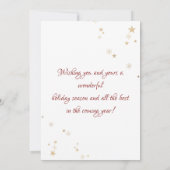 Candy Canes Holly Berry, Foto Frohe Weihnachten (Rückseite)