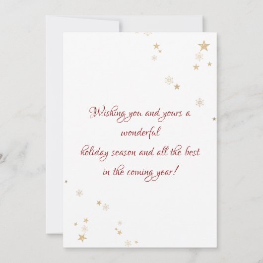 Candy Canes Holly Berry, Foto Frohe Weihnachten (Rückseite)