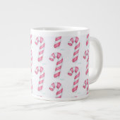 Candy Canes Jumbo-Tasse (Vorderseite Rechts)