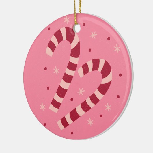 Candy canes keramik ornament (Links)