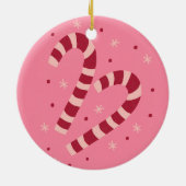 Candy canes keramik ornament (Hinten)