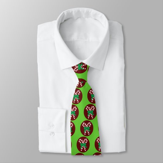 Candy Canes Krawatte (Gebunden)