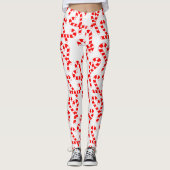 Candy Canes Leggings (Vorderseite)
