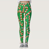 Candy Canes Leggings (Vorderseite)