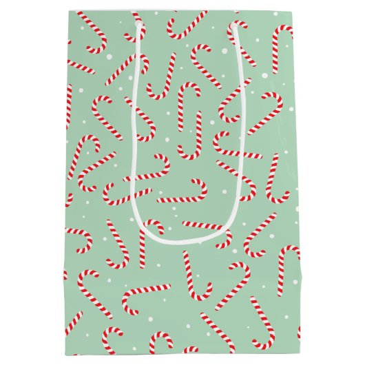 Candy Canes Mittlere Geschenktüte (Rückseite)