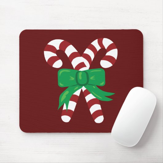 Candy Canes Mousepad (Mit Mouse)