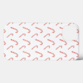 Candy Canes Muster Case-Mate iPhone Hülle (Rückseite (Horizontal))