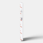 Candy Canes Muster Case-Mate iPhone Hülle (Rückseite / Links)
