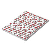 Candy Canes Notizblock (Rotiert)