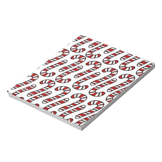 Candy Canes Notizblock (Rotiert)
