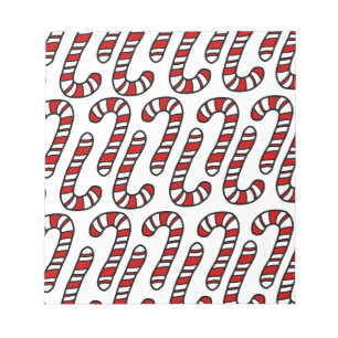 Candy Canes Notizblock