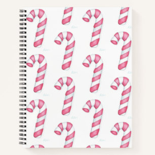 Candy Canes Notizblock