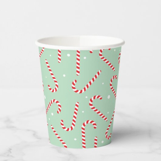 Candy Canes Pappbecher (Links)