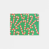 Candy Canes Post-it Klebezettel (Vorderseite)