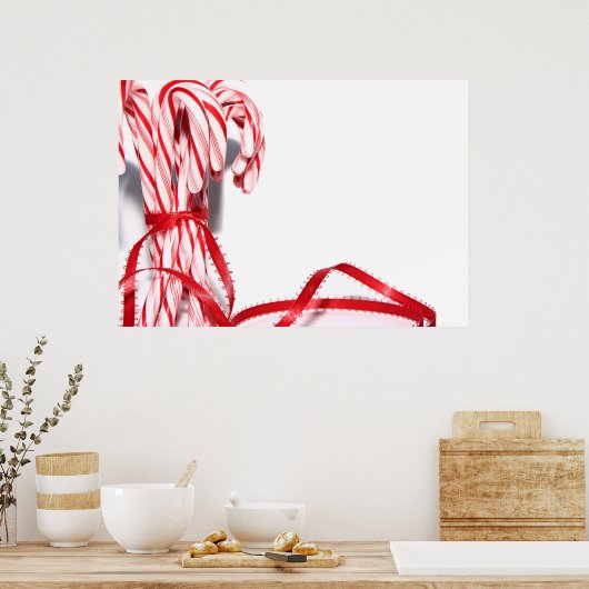 Candy Canes Poster (Küche)