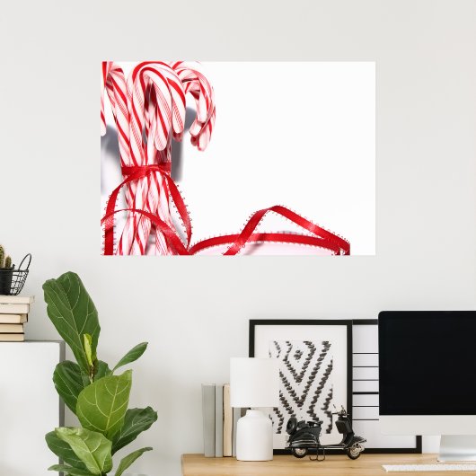 Candy Canes Poster (Heimbüro)