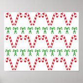 Candy Canes Poster/Print Poster (Vorne)
