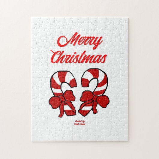 Candy Canes Puzzle 28 cm x 35,5 cm (Vertikal)