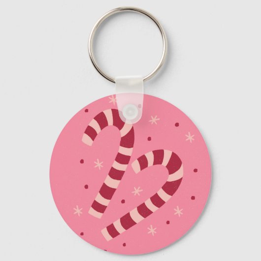Candy canes schlüsselanhänger (Vorderseite)