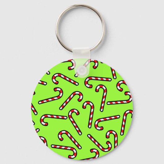 Candy Canes Schlüsselanhänger (Vorderseite)