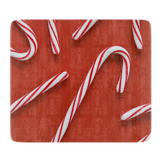 Candy Canes Schneidebrett (Vorderseite)