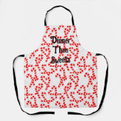 Candy Canes Schürze (Vorderseite)