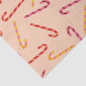 Candy Canes Seidenpapier (Detail)