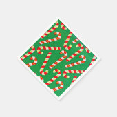 Candy Canes Serviette (Ecke)