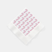 Candy Canes Serviette (Ecke)