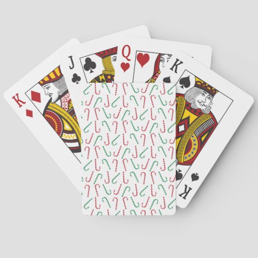 Candy Canes Spielkarten (Rückseite)