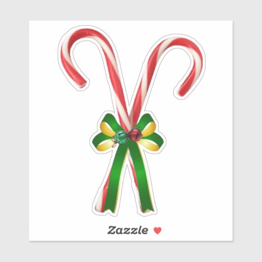 Candy Canes Sticker (Blatt)