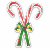 Candy Canes Sticker (Vorderseite)