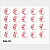 Candy Canes Stickers (Blatt)