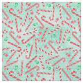 Candy Canes Stoff (Nahaufnahme)