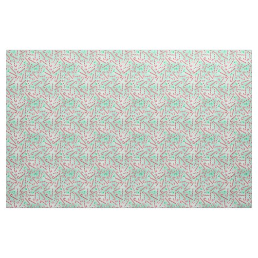 Candy Canes Stoff (Fat Quarter (45,7 x 55,9 cm))