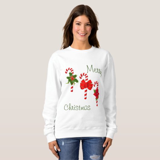 Candy Canes Sweatshirt (Vorne ganz)
