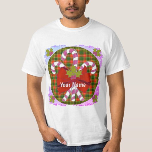 Candy Canes T - Shirt (Vorderseite)