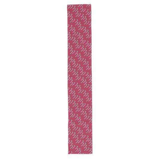Candy Canes Table Runner Großer Tischläufer (Vorderseite)