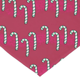 Candy Canes Table Runner Großer Tischläufer