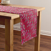 Candy Canes Table Runner Großer Tischläufer (Beispiel)