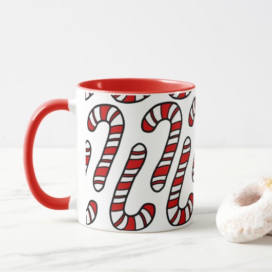 Candy Canes Tasse (Mit Donut)