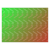 Candy Canes Tischdecke (Vorderseite (Horizontal))