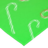 Candy Canes Tischdecke (Schrägansicht)