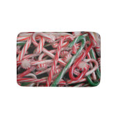 Candy Canes und Pfefferminz Weihnachtsfeiertag Badematte (Vorderseite)
